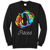 Horoscope Zodiac Sign Pisces Tall Sweatshirt