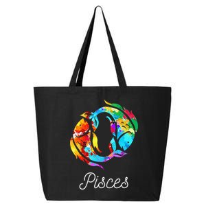 Horoscope Zodiac Sign Pisces 25L Jumbo Tote