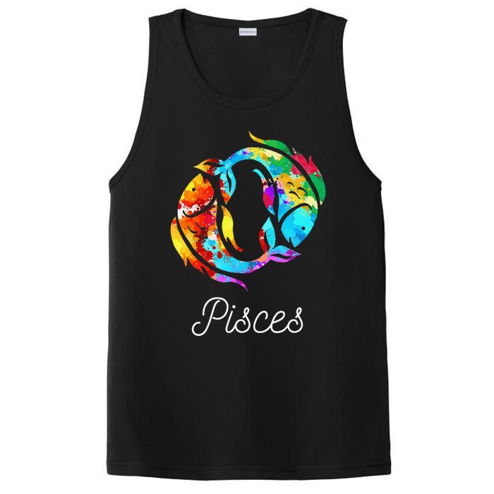 Horoscope Zodiac Sign Pisces PosiCharge Competitor Tank