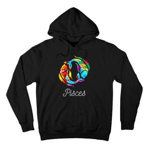 Horoscope Zodiac Sign Pisces Tall Hoodie