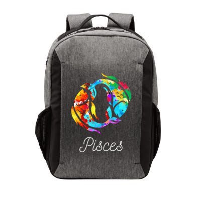 Horoscope Zodiac Sign Pisces Vector Backpack