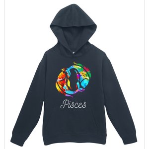 Horoscope Zodiac Sign Pisces Urban Pullover Hoodie