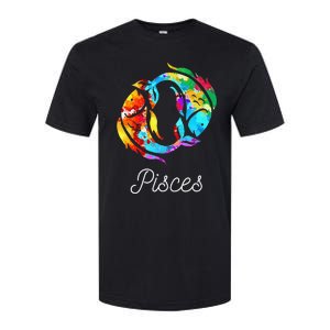 Horoscope Zodiac Sign Pisces Softstyle CVC T-Shirt