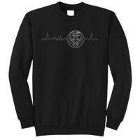 Heartbeat Zodiac Sign Astrology Apparel Funny Horoscope Sweatshirt