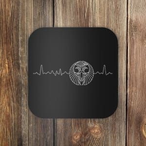 Heartbeat Zodiac Sign Astrology Apparel Funny Horoscope Coaster