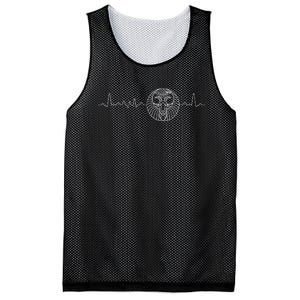 Heartbeat Zodiac Sign Astrology Apparel Funny Horoscope Mesh Reversible Basketball Jersey Tank