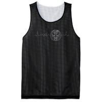 Heartbeat Zodiac Sign Astrology Apparel Funny Horoscope Mesh Reversible Basketball Jersey Tank