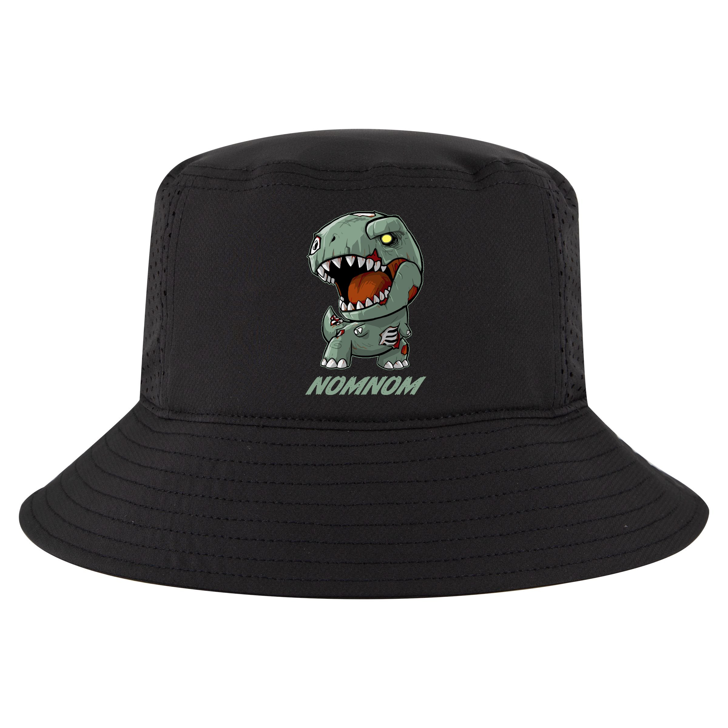 Halloween Zombie Trex NomNom Cool Comfort Performance Bucket Hat