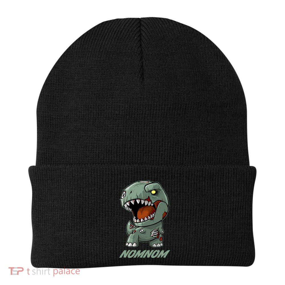 Halloween Zombie Trex NomNom Beanie