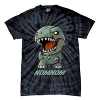 Halloween Zombie Trex NomNom Tie-Dye T-Shirt