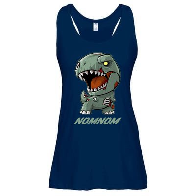 Halloween Zombie Trex NomNom Ladies Essential Flowy Tank