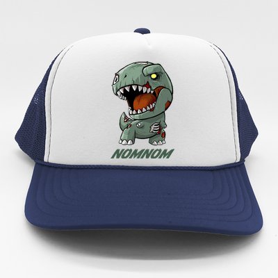 Halloween Zombie Trex NomNom Trucker Hat