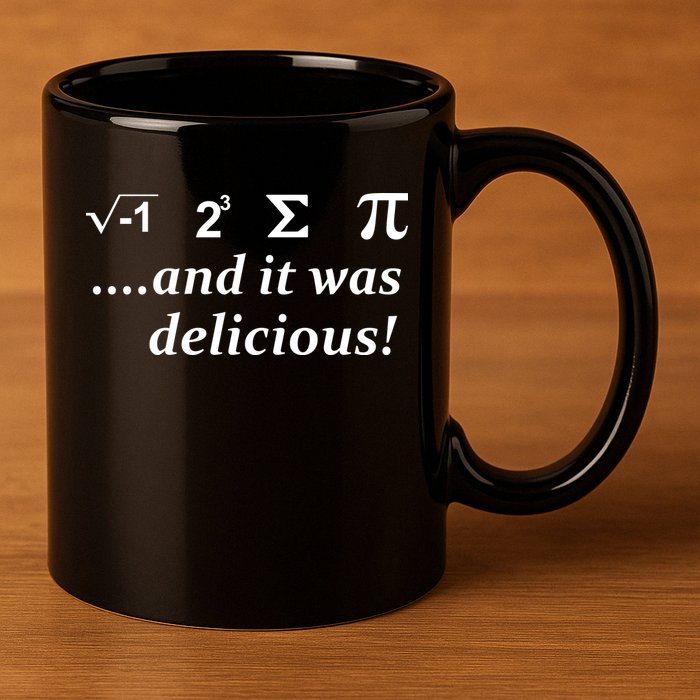 I 8 Sum Pi And It was Delicious! 11oz C Handle Ceramic Mug