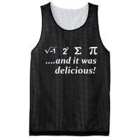 I 8 Sum Pi And It was Delicious! Mesh Reversible Basketball Jersey Tank