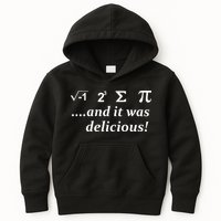 I 8 Sum Pi And It was Delicious! Kids Hoodie