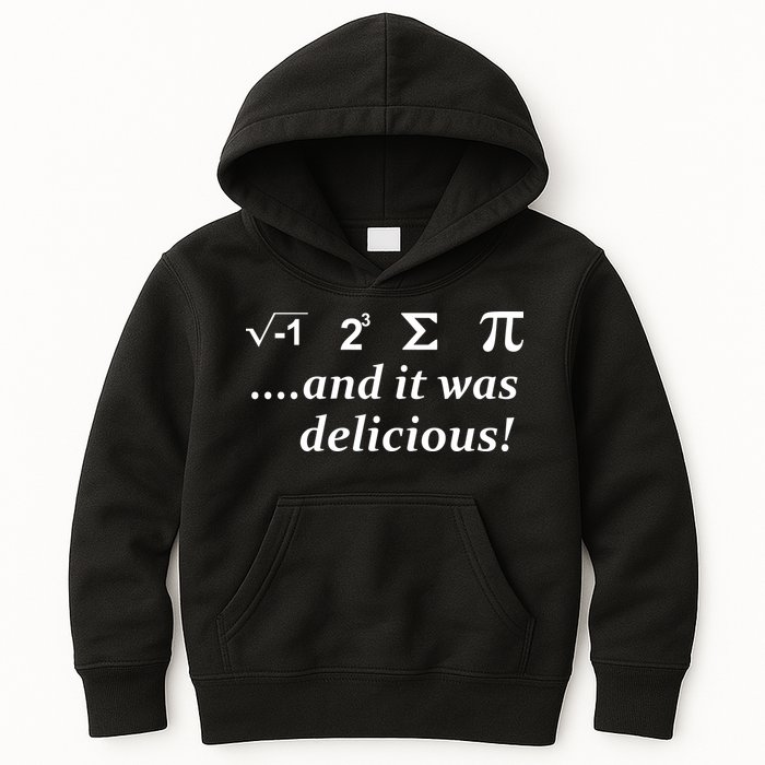 I 8 Sum Pi And It was Delicious! Kids Hoodie