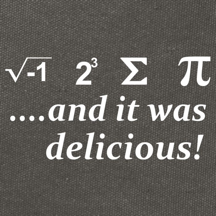 I 8 Sum Pi And It was Delicious! Cotton Canvas Backpack