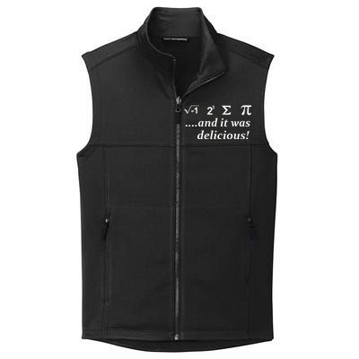 I 8 Sum Pi And It was Delicious! Collective Smooth Fleece Vest