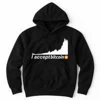 I Accept Bitcoin Crypto Currency Hoodie