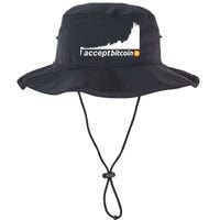 I Accept Bitcoin Crypto Currency Bucket Hat
