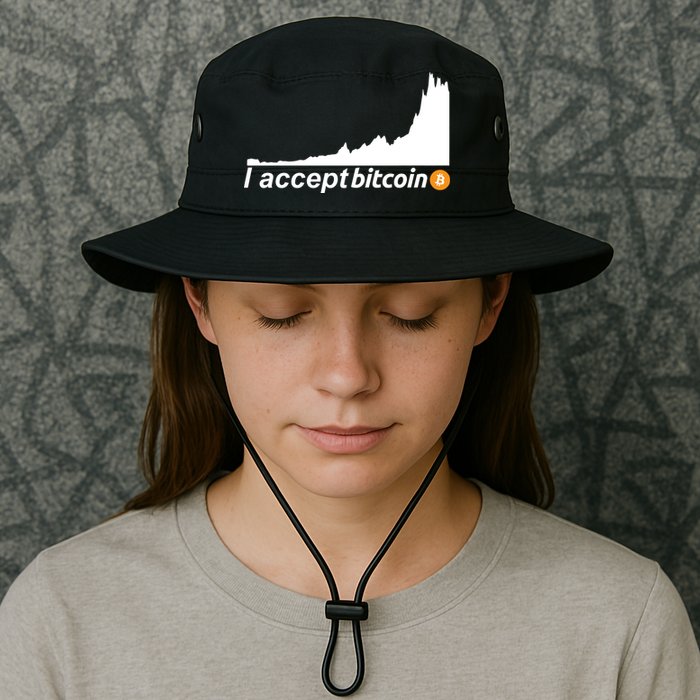 I Accept Bitcoin Crypto Currency Bucket Hat
