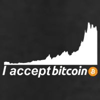 I Accept Bitcoin Crypto Currency 15oz Campfire Ceramic Mug
