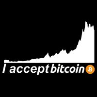 I Accept Bitcoin Crypto Currency Toddler T-Shirt