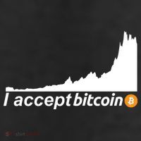 I Accept Bitcoin Crypto Currency Microfiber Hand Towel