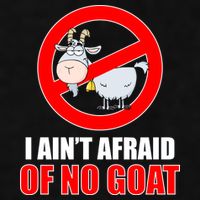 I Ain't Afraid of No Goat Chicago Ladies PosiCharge Tri-Blend Wicking Tank