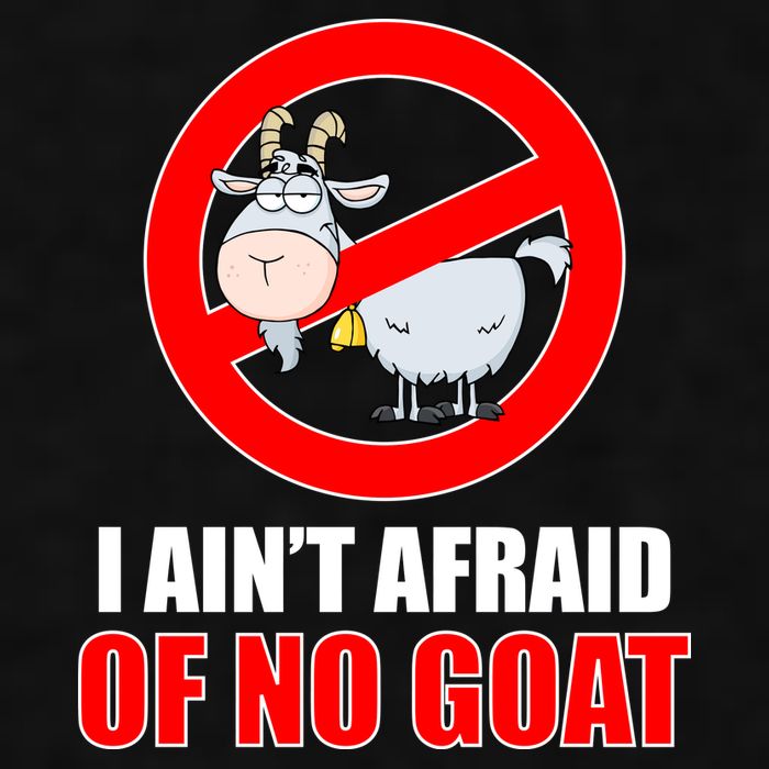 I Ain't Afraid of No Goat Chicago Ladies PosiCharge Tri-Blend Wicking Tank