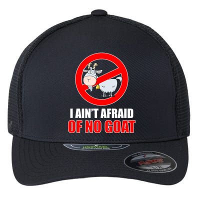 I Ain't Afraid of No Goat Chicago Flexfit Unipanel Trucker Cap