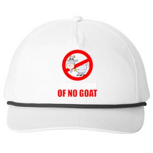 I Ain't Afraid of No Goat Chicago Snapback Five-Panel Rope Hat