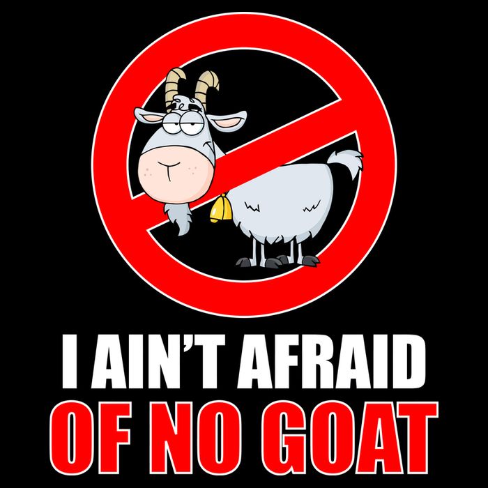 I Ain't Afraid of No Goat Chicago Flat Bill Trucker Hat