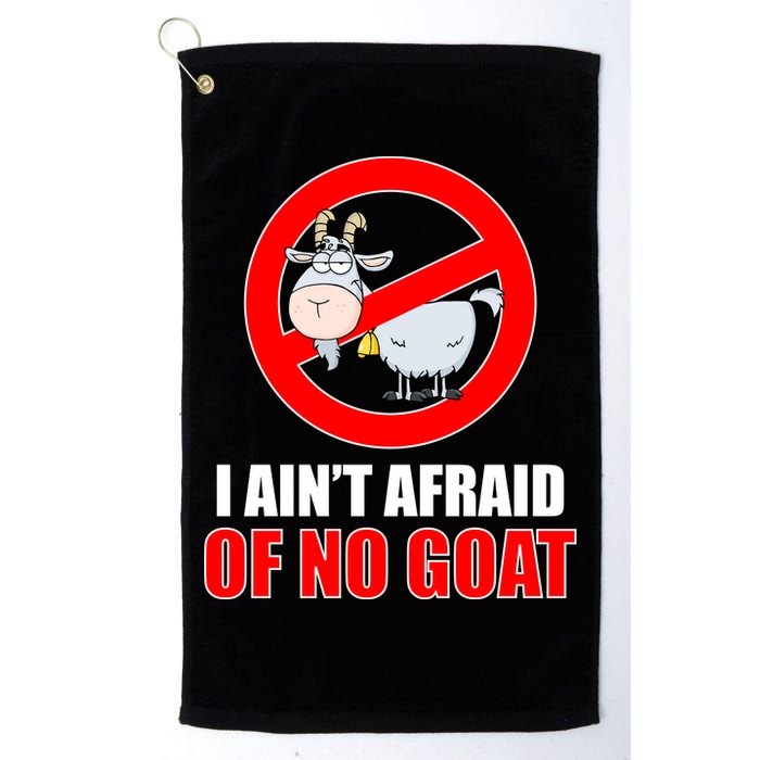 I Ain't Afraid of No Goat Chicago Golf Towel