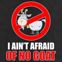 I Ain't Afraid of No Goat Chicago Golf Towel