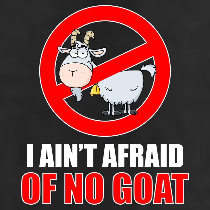 I Ain't Afraid of No Goat Chicago Golf Towel