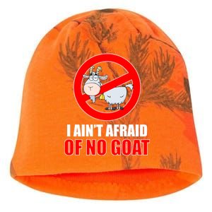 I Ain't Afraid of No Goat Chicago Kati - Camo Knit Beanie