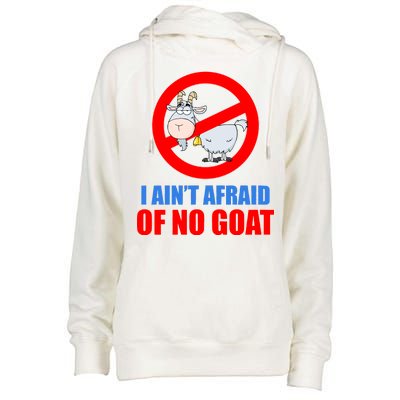 I Ain't Afraid of No Goat Chicago Womens Funnel Neck Pullover Hood