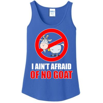 I Ain't Afraid of No Goat Chicago Ladies Essential Tank