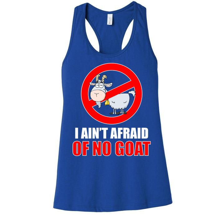 I Ain't Afraid of No Goat Chicago Women's Racerback Tank