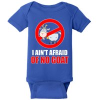 I Ain't Afraid of No Goat Chicago Baby Bodysuit