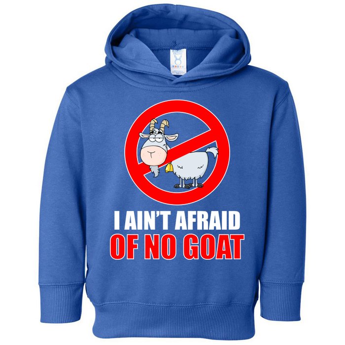 I Ain't Afraid of No Goat Chicago Toddler Hoodie