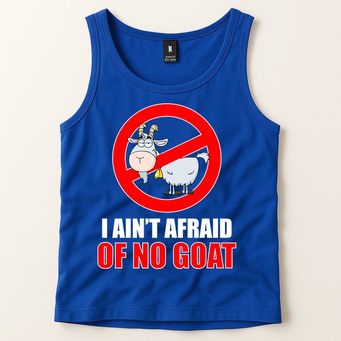 I Ain't Afraid of No Goat Chicago Tank Top