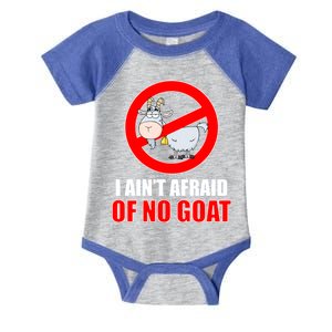 I Ain't Afraid of No Goat Chicago Infant Baby Jersey Bodysuit