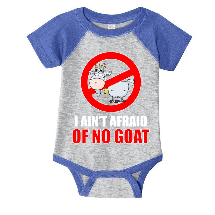 I Ain't Afraid of No Goat Chicago Infant Baby Jersey Bodysuit