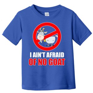 I Ain't Afraid of No Goat Chicago Toddler T-Shirt