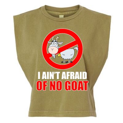 I Ain't Afraid of No Goat Chicago Garment-Dyed Women's Muscle Tee