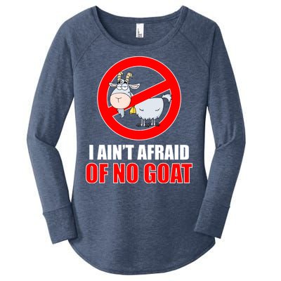 I Ain't Afraid of No Goat Chicago Women's Perfect Tri Tunic Long Sleeve Shirt