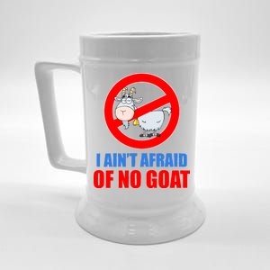 I Ain't Afraid of No Goat Chicago Beer Stein