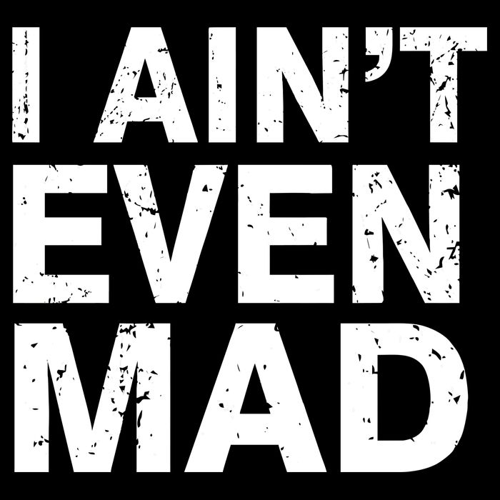 I Ain't Even Mad Magnet
